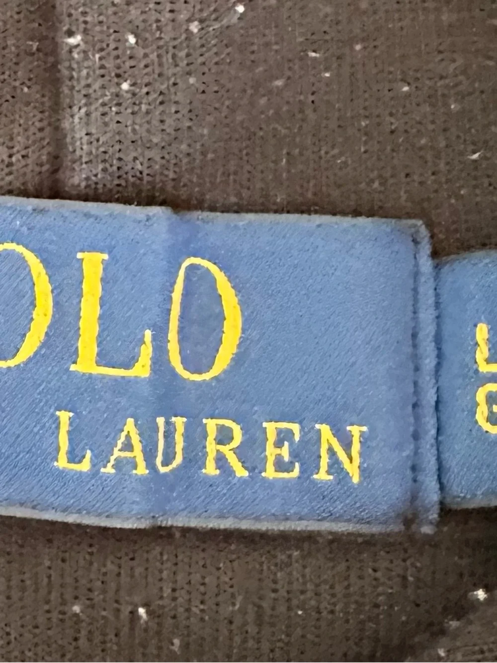 Polo by Ralph Lauren Black Pullover Hoodie with White Pony